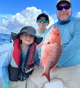 Snapper trip in Panama Beach City, FL